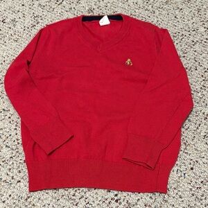 Gap Red V-Neck Sweater